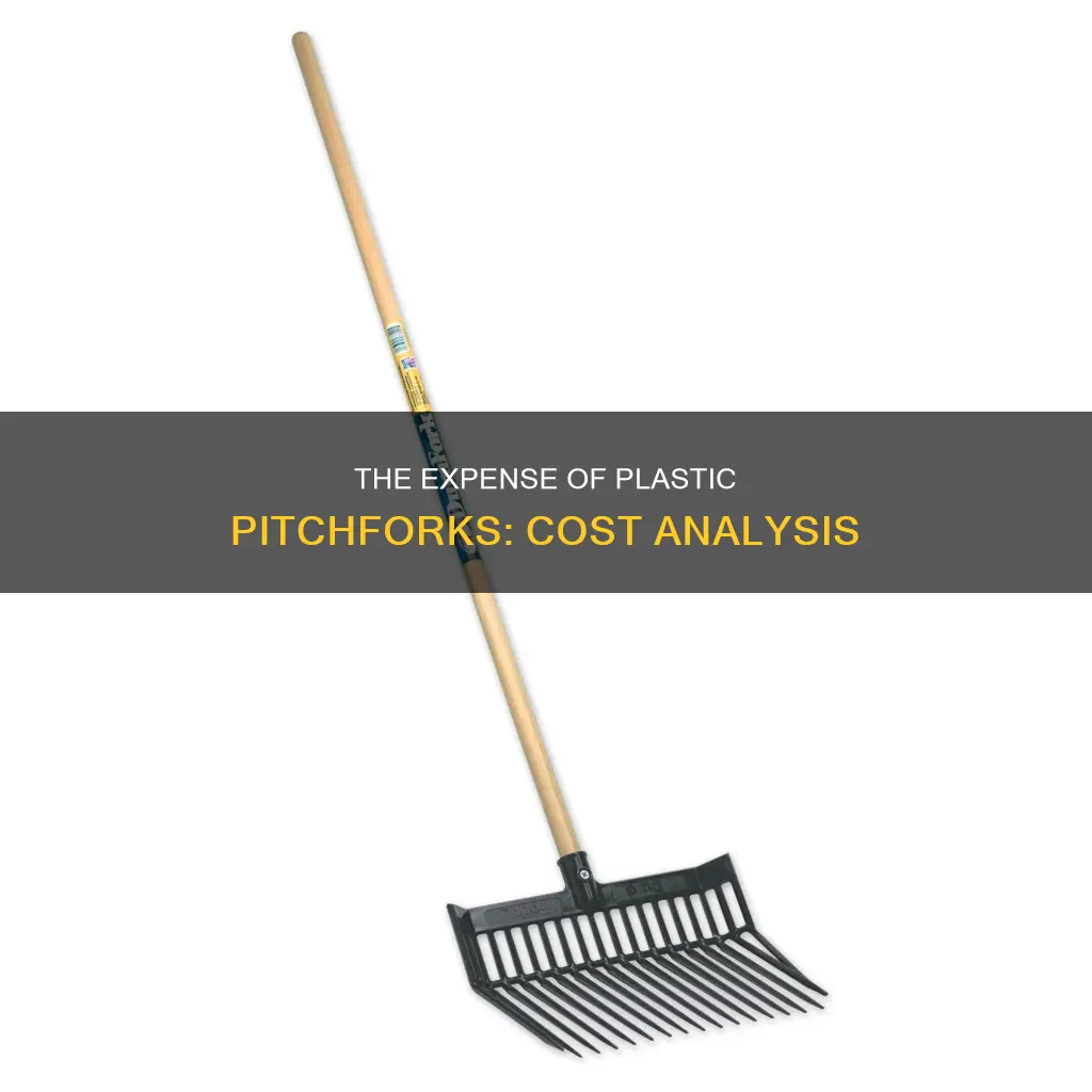 how much does a plastic pitch fork cost