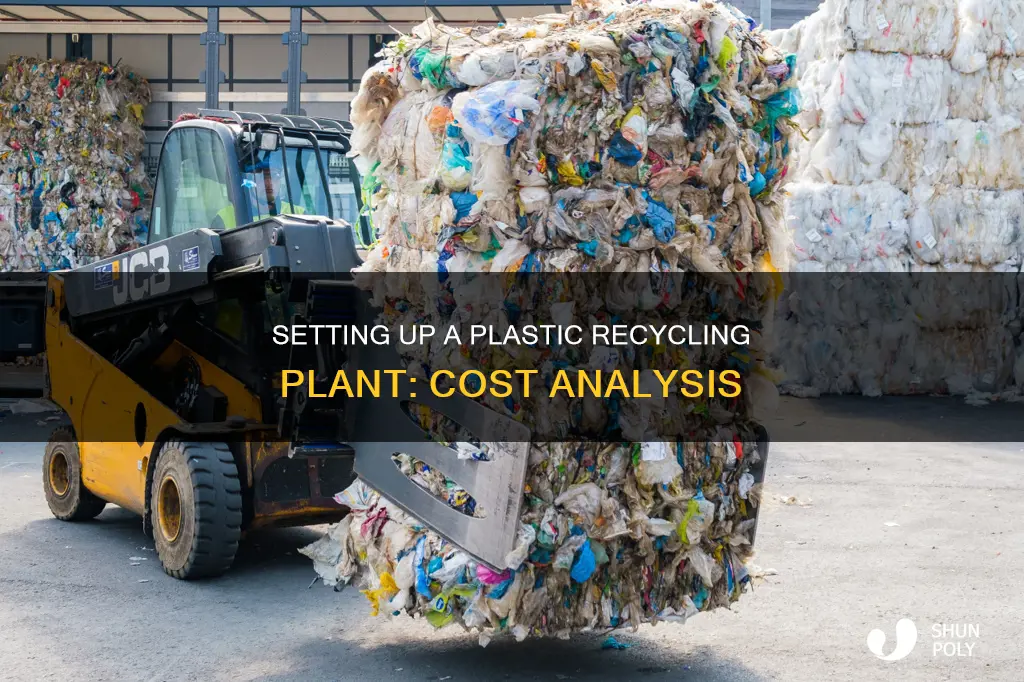 how much does a plastic recycling plant cost