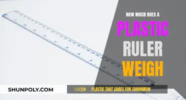 The Weight of Plastic Rulers: How Much Do They Weigh?