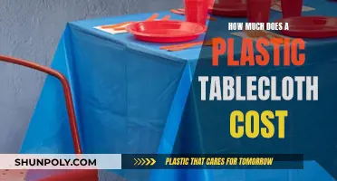 The Cost of Plastic Tablecloths: How Much Do They Cost?