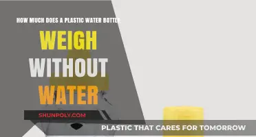 Plastic Water Bottle Weight: Empty vs. Full Explained