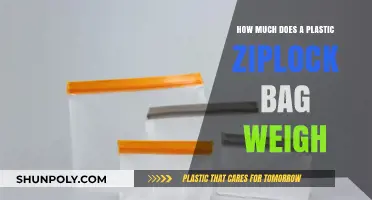 Unveiling the Surprising Weight of a Standard Plastic Ziplock Bag