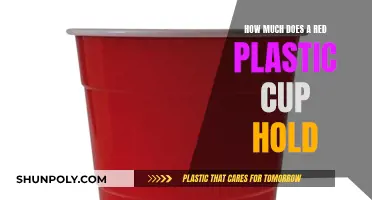 The Capacity of Red Plastic Cups Explained