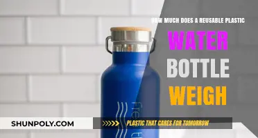 Reusable Plastic Water Bottle Weight: A Comprehensive Guide