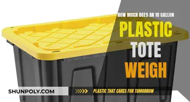 Plastic Totes: Understanding Weight and Capacity