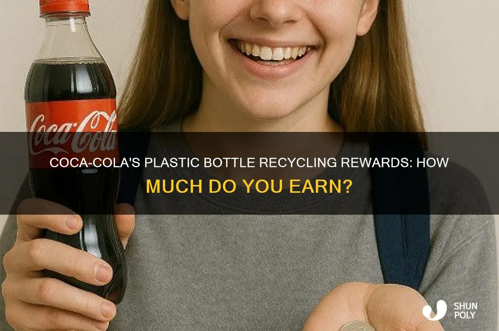 how much does coca cola pay for plastic bottles