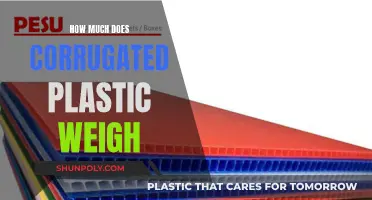 The Weight of Corrugated Plastic: How Much Does It Weigh?