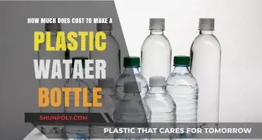 The Cost of Producing a Plastic Water Bottle: A Breakdown