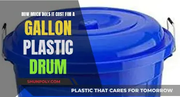 Plastic Gallon Drum Costs: What's the Price Tag?