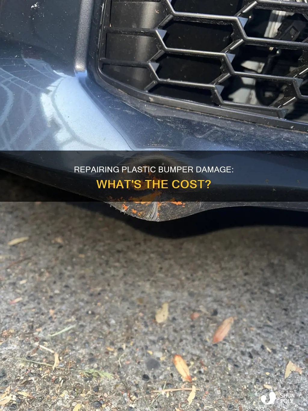 how much does it cost to fix a plastic bumper