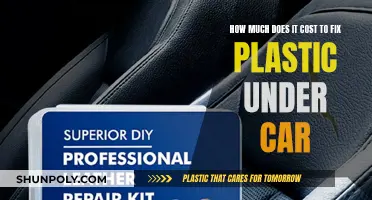 Repairing Plastic Under Your Car: What's the Cost?