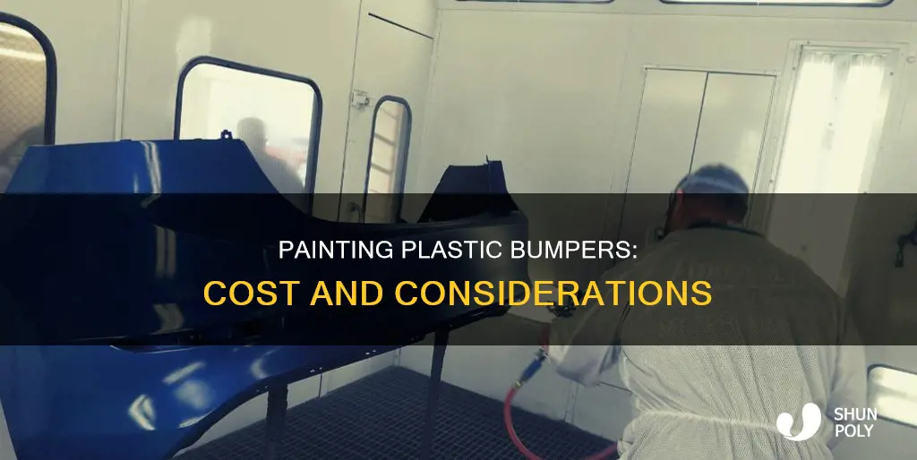 how much does it cost to paint a plastic bumper