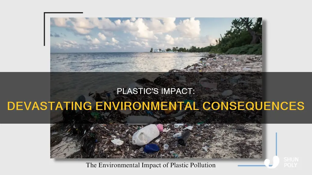 how much does plastic affect our envorment