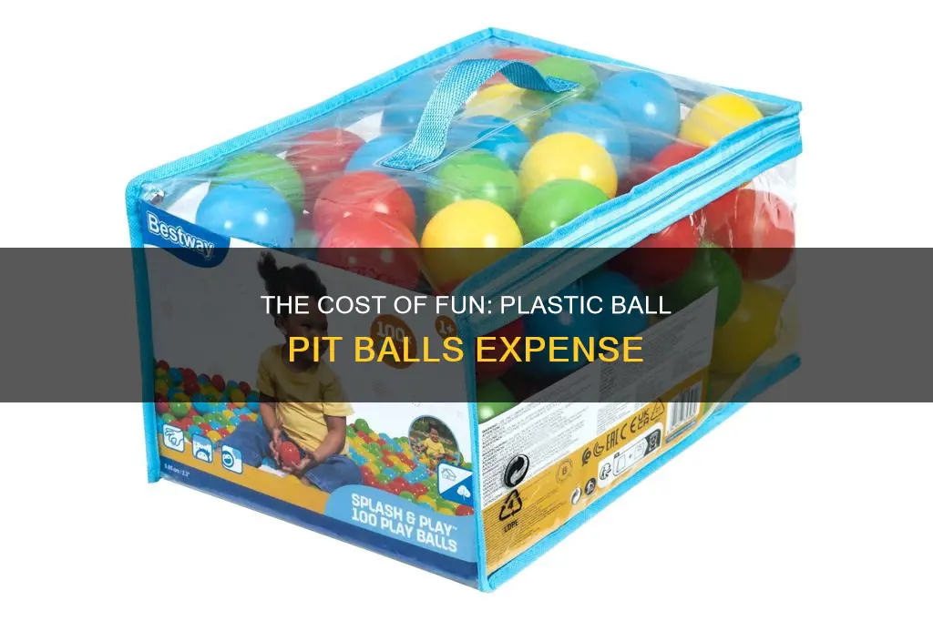 how much does plastic ball pit balls cost