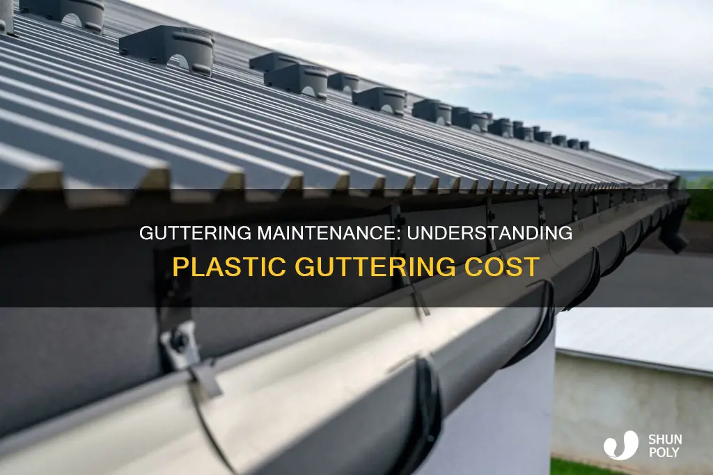 how much does plastic guttering cost