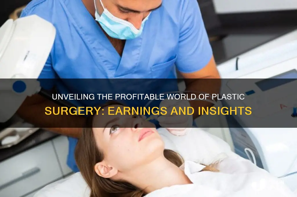 how much does plastic surgery make