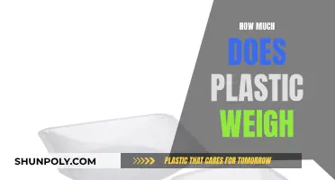 The Weight of Plastic: How Much Does it Weigh?