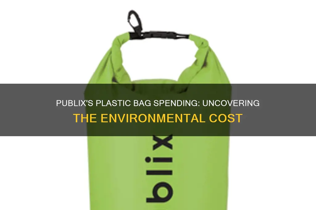 how much does publix spend on plastic bags