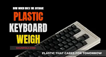 The Weight of Plastic Keyboards: Average Weights Explained