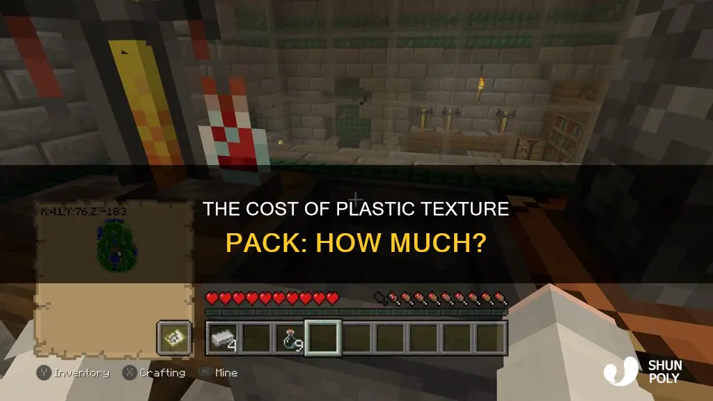 how much does the plastic texture pack cost