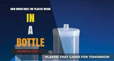 Unveiling the Surprising Weight of Plastic in Everyday Bottles