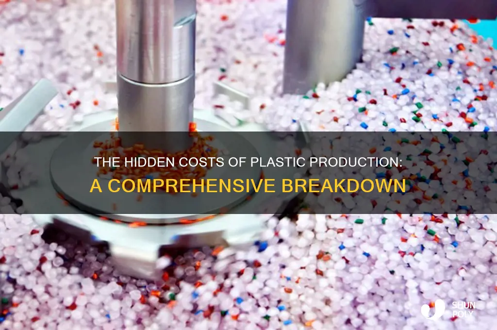 how much dose plastic cost to make