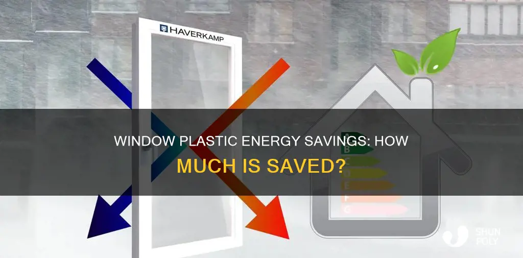 how much energy does window plastic save