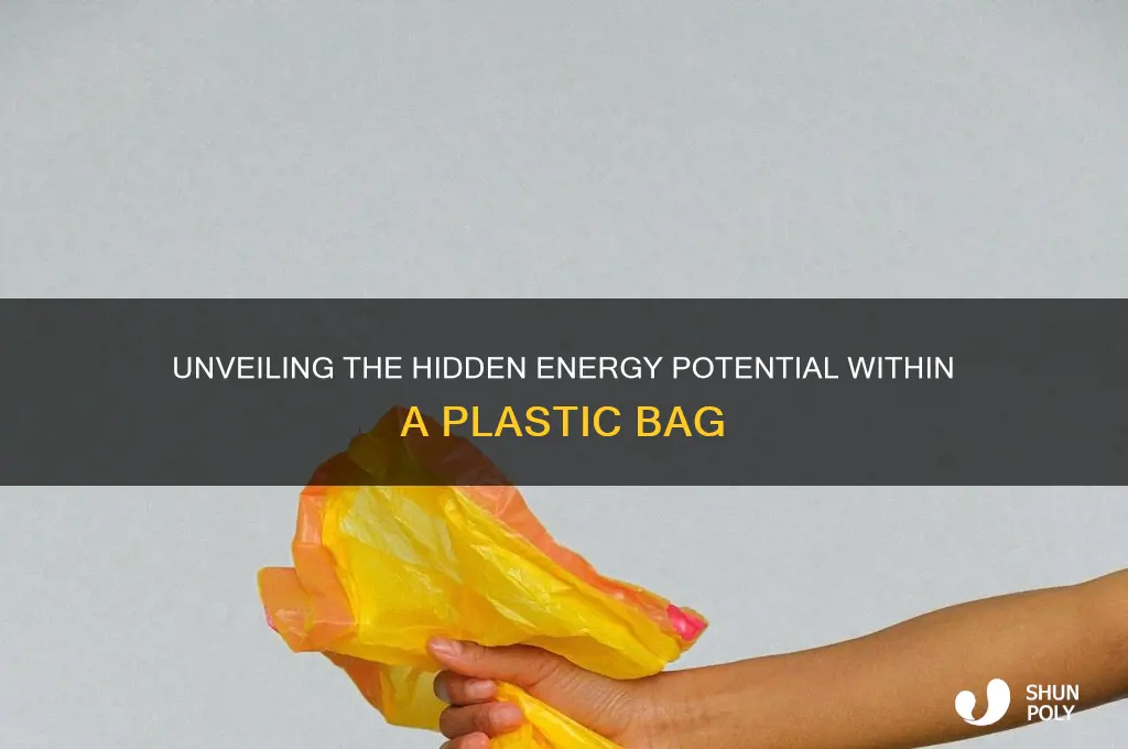 how much energy is in a plastic bag