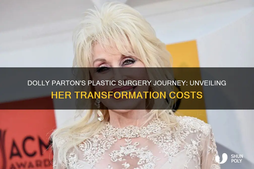 how much has dolly parton spent on plastic surgery