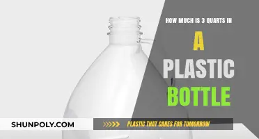 Converting 3 Quarts to Plastic Bottle Size: A Quick Guide
