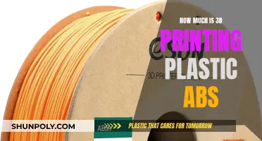 ABS 3D Printing: Cost of Plastic Filament