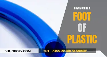 The Cost of Plastic: Price of a Foot