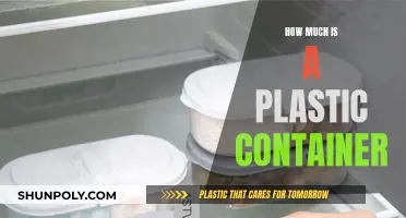 The Cost of Plastic Containers: Understanding the Price Breakdown