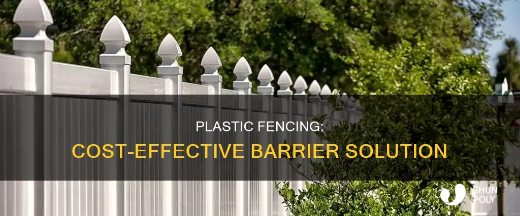 how much is a plastic fence