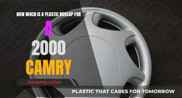 Affordable Camry Hubcaps: Plastic Covers for 2000 Models