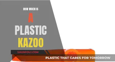 The Cost of Music: Plastic Kazoos and Their Price