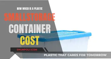 The Cost of Plastic Small-Storage Containers: How Much?