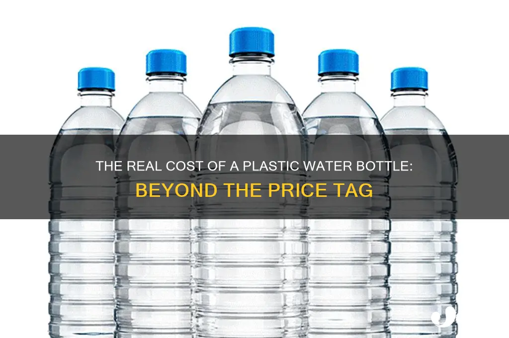 how much is a plastic water bottle