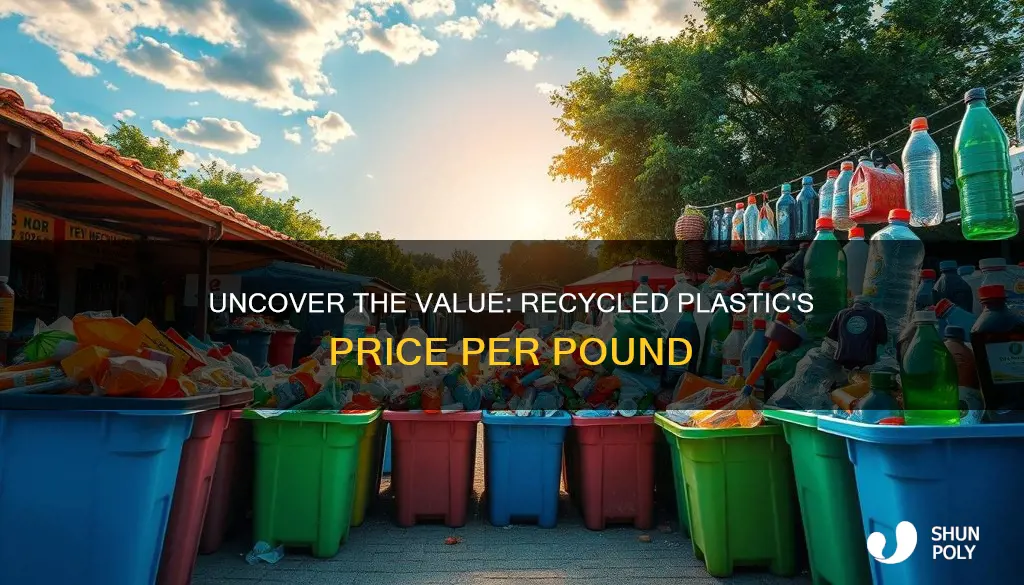 how much is a pound of recycled plastic worth