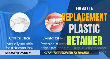 The Cost of Plastic Retainer Replacements: How Much?