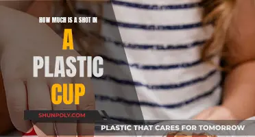 Plastic Cup Shots: How Much Booze Fits?