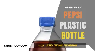 Exploring the Volume and Environmental Impact of Pepsi Plastic Bottles