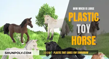 Large Plastic Toy Horses: How Much Do They Cost?