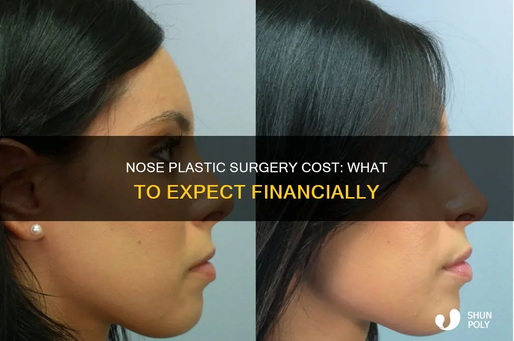 how much is nose plastic surgery