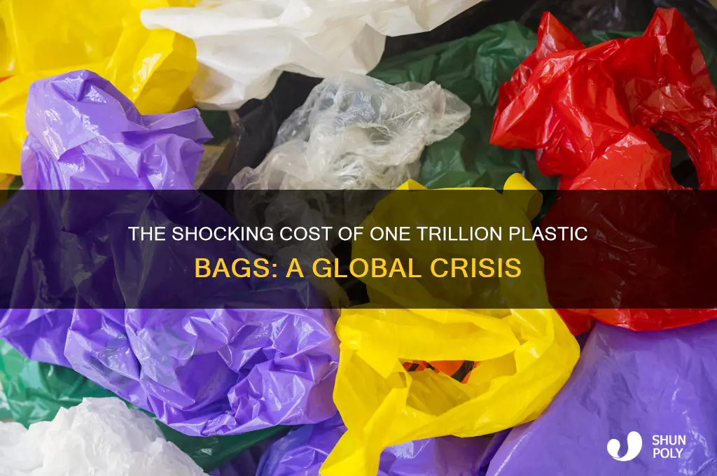 how much is one trillion plastic bags