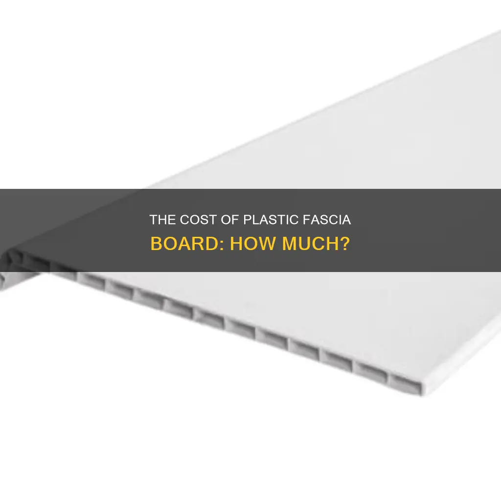 how much is plastic fascia board