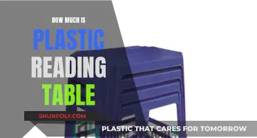 Choosing a Plastic Reading Table: Price and Quality