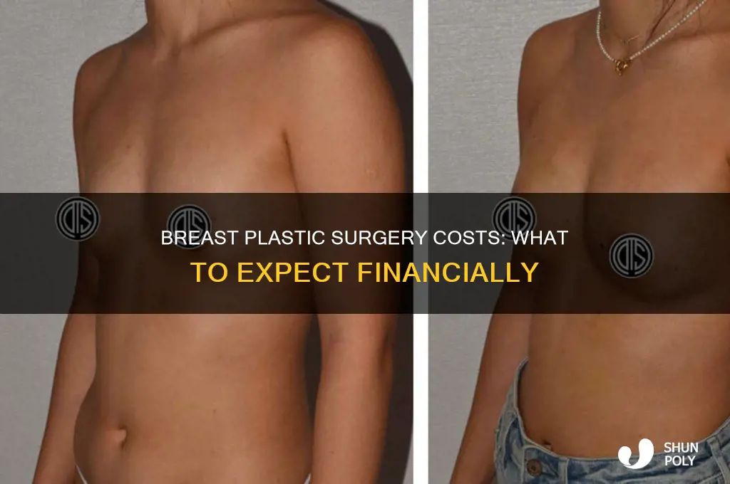 how much is plastic surgery for breast