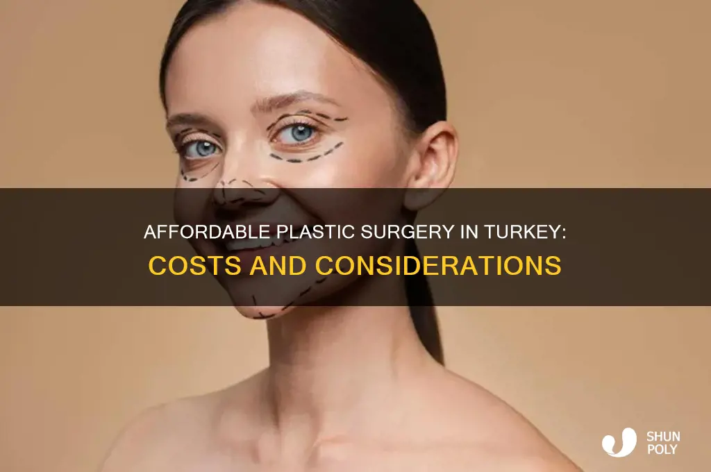 how much is plastic surgery in turkey