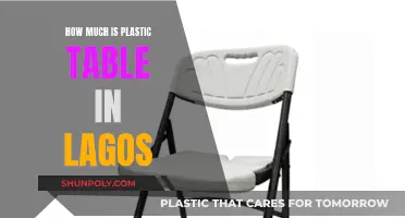 Lagos Plastic Table Prices: A Comprehensive Guide